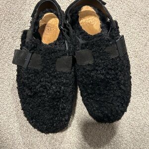 Jorge Faux Fur Lined Deluxe
Borg Slingback Mules